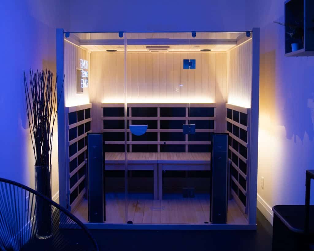 Infrared Sauna Session at Revibe Mississauga